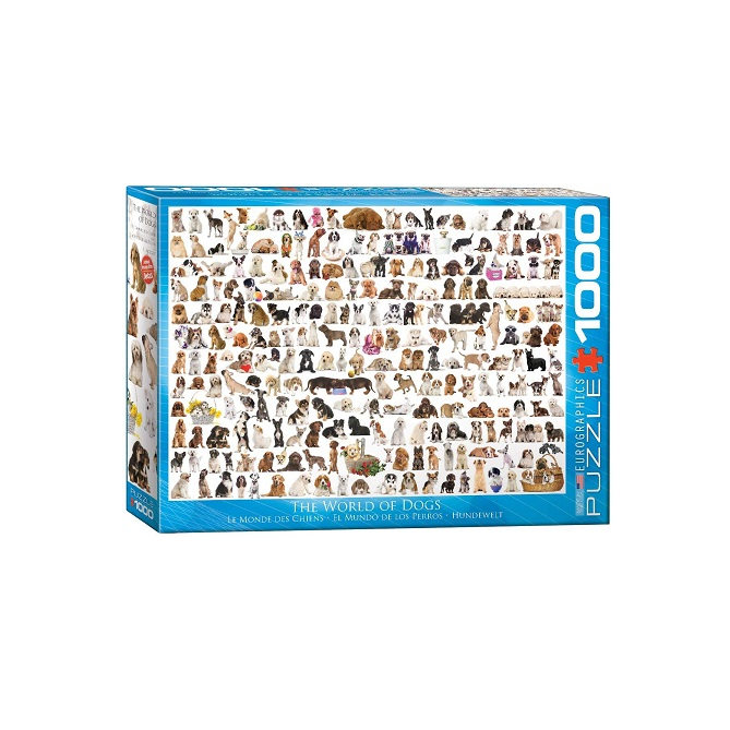 Eurographics 6000-0581 World of Dogs 1000 Piece Puzzle