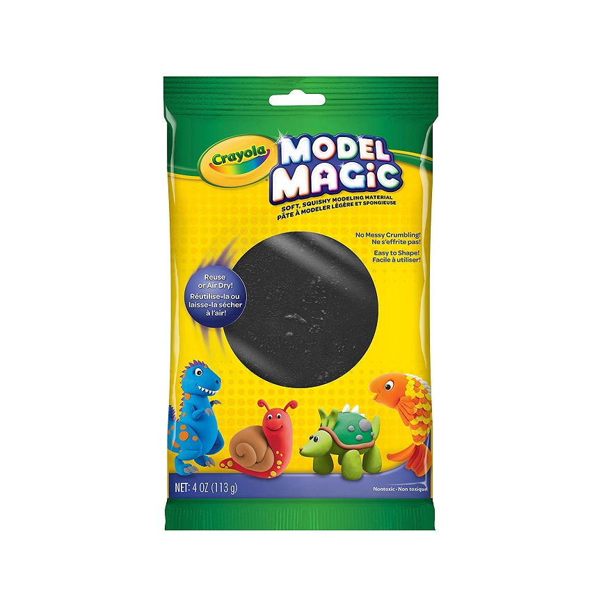 Crayola 113 gm Model Magic, Black, School and Craft Supplies