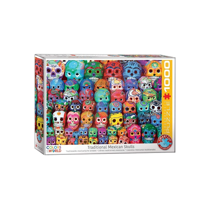 Eurographics 6000-5316 Traditional Mexican Skulls 1000-Piece Puzzle
