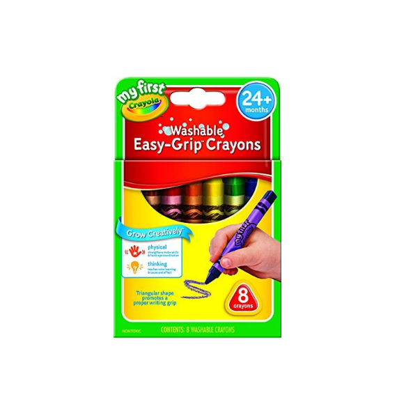 Crayola My First Crayola Triangular Crayons 8ct (Packaging May