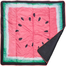 Load image into Gallery viewer, Roll over image to zoom in      JJ Cole - All-Purpose Outdoor Baby Blanket, Lightweight and water-resistant, Watermelon, 5&#39; X 5&#39;
