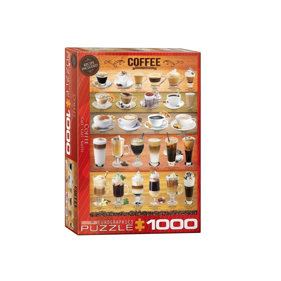 Eurographics 6000-0589 Coffee Puzzle (1000-Piece)